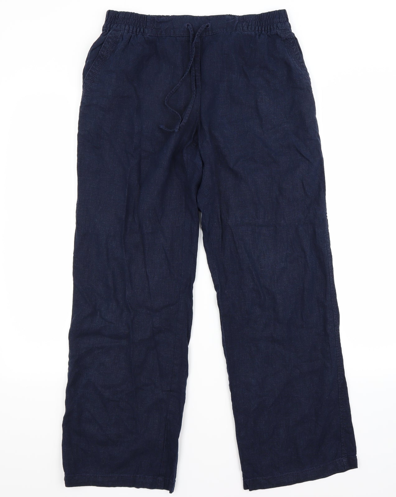 NEXT Womens Blue   Trousers  Size 12 L28 in