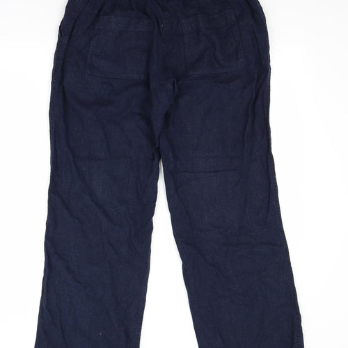 NEXT Womens Blue   Trousers  Size 12 L28 in