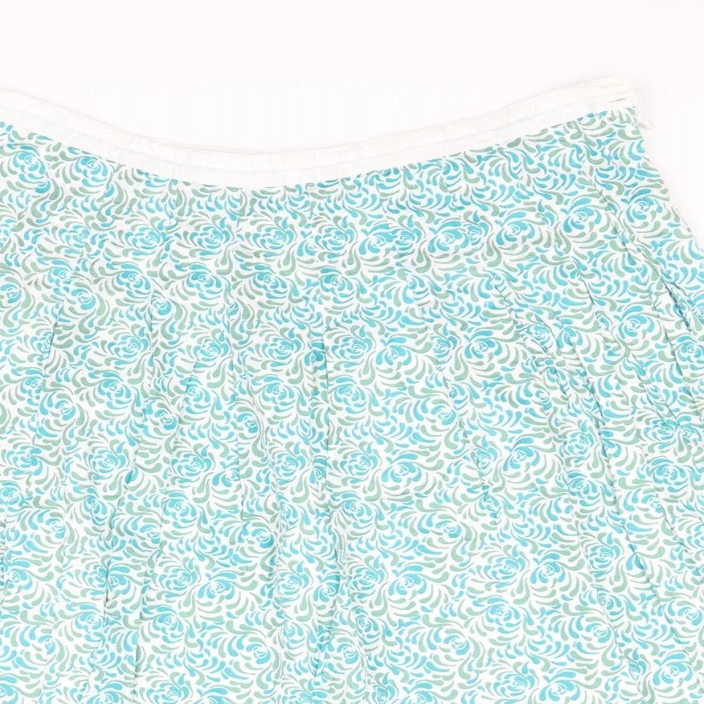 Marks and Spencer Womens Green Floral  Flare Set Size 14