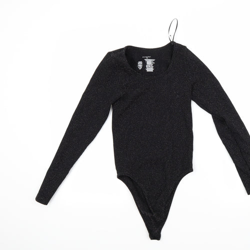 Primark Womens Black   Henley Jumper Size XS