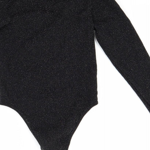 Primark Womens Black   Henley Jumper Size XS