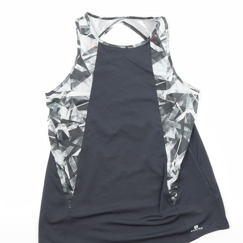 DOMYOS Womens Grey   Basic Tank Size S