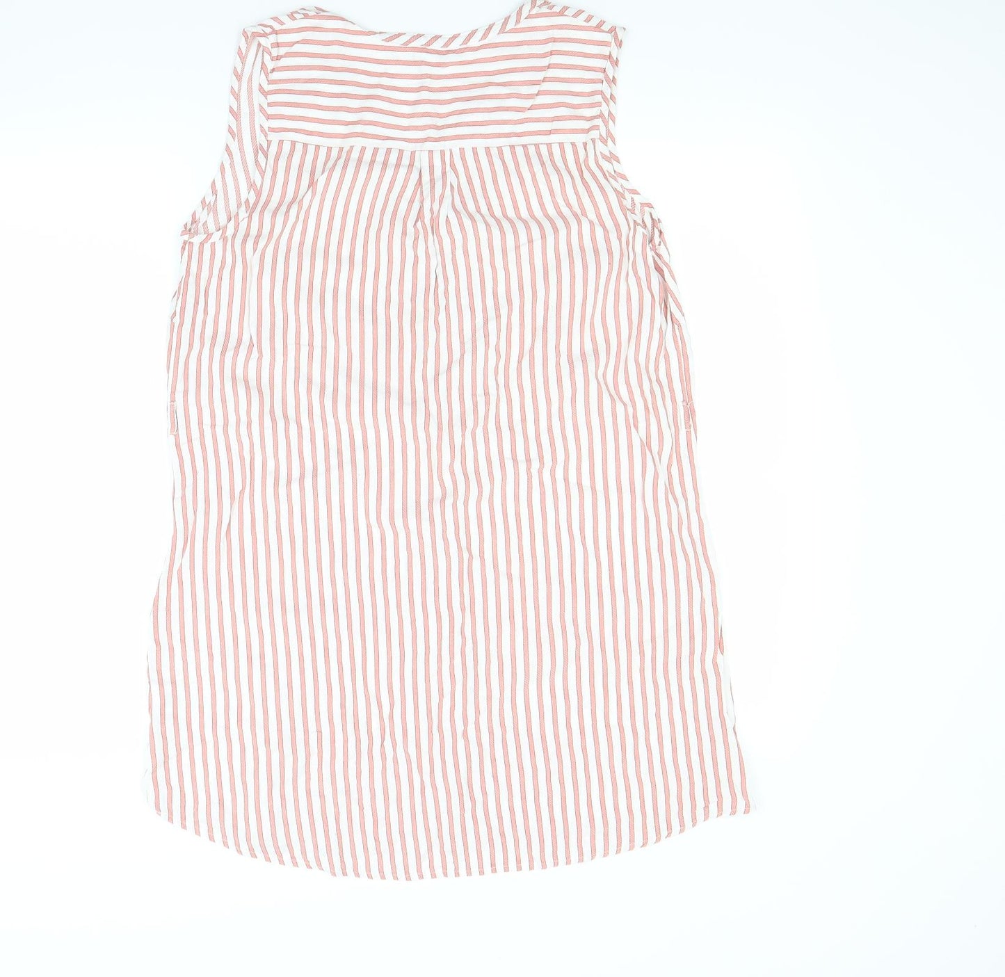 Papaya Womens Red Striped  Basic Button-Up Size 12