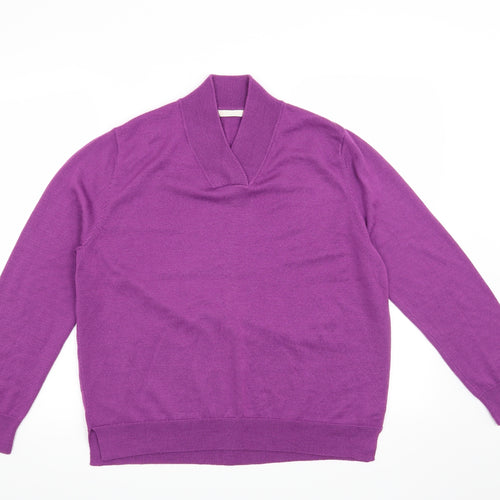 Rowlands Womens Purple   Pullover Jumper Size M