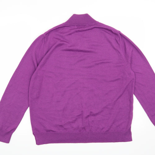 Rowlands Womens Purple   Pullover Jumper Size M