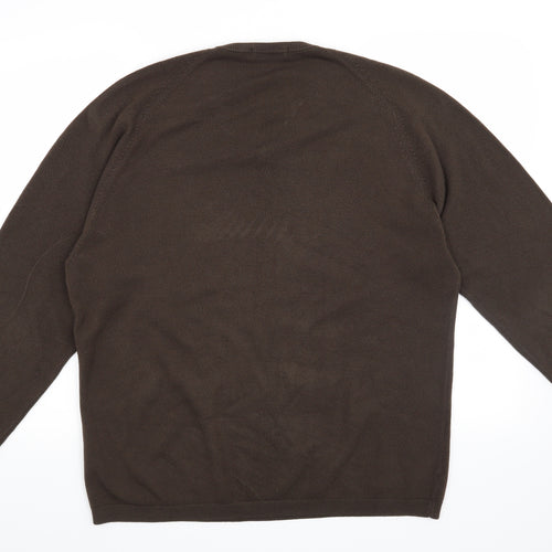 Autograph Mens Brown   Pullover Jumper Size L