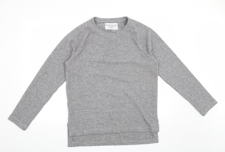 Venice Beach Mens Grey   Pullover Sweatshirt Size M
