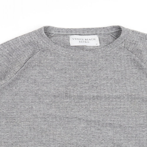 Venice Beach Mens Grey   Pullover Sweatshirt Size M