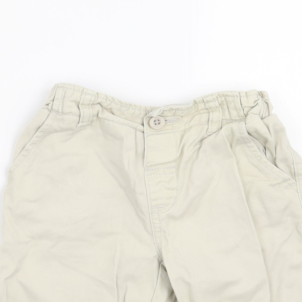 Marks and Spencer Boys Beige   Chino Trousers Size 4-5 Years