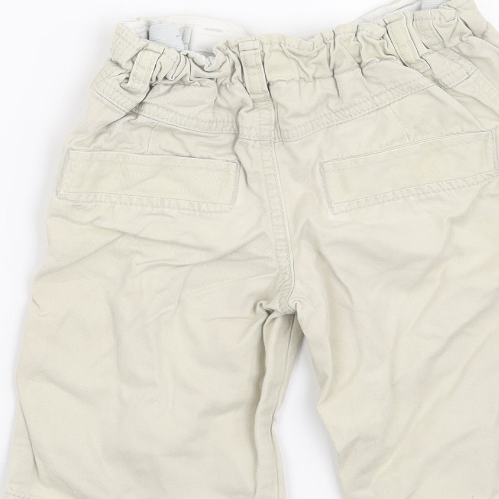 Marks and Spencer Boys Beige   Chino Trousers Size 4-5 Years