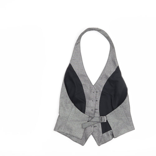 River Island Womens Grey   Jacket Waistcoat Size 6