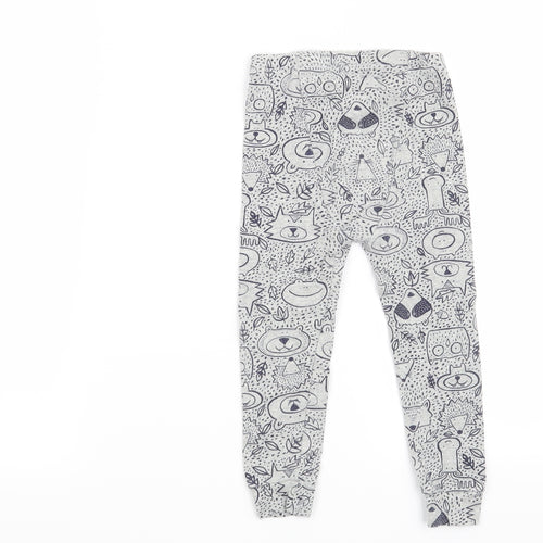 Gap Baby Grey   Capri Leggings Size 24 Months  - Animals