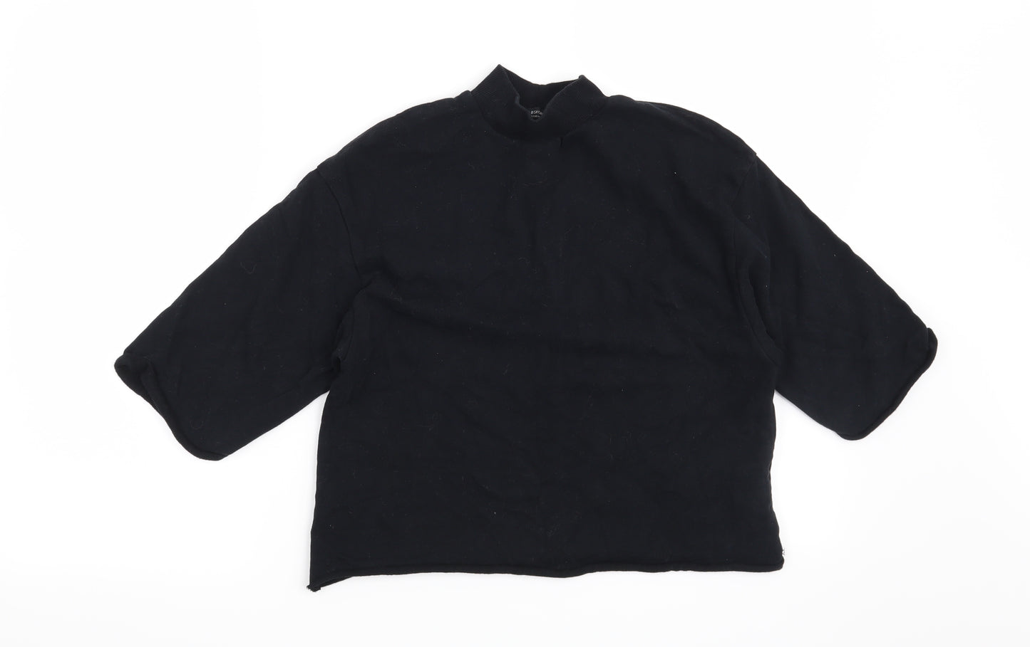 Bershka Womens Black   Pullover Sweatshirt Size XS