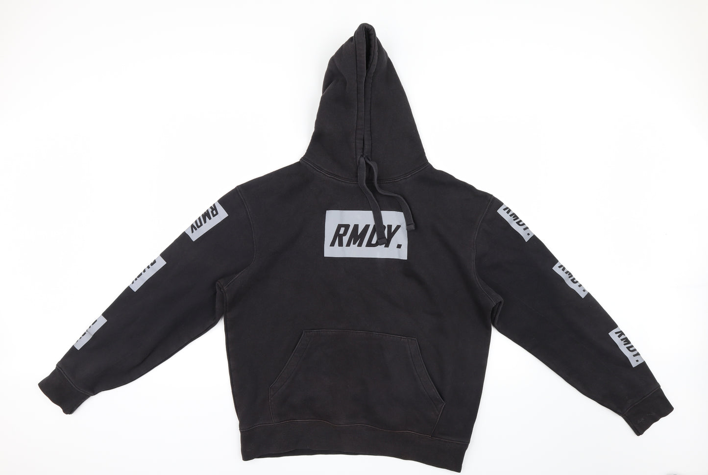 RMDY Mens Grey   Pullover Hoodie Size L