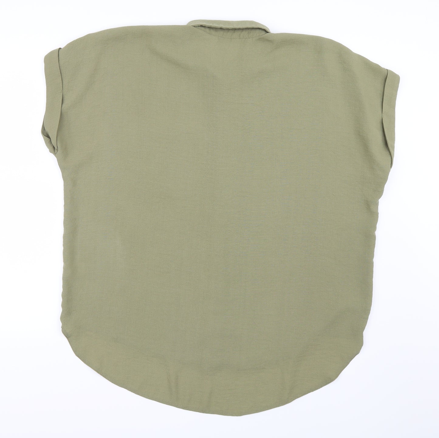 Papaya Womens Green   Basic T-Shirt Size 16