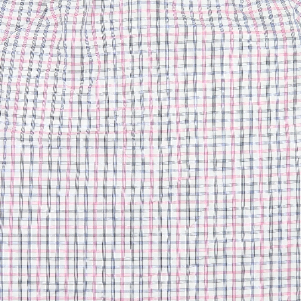 Charles Tyrwhitt Mens Blue Check   T-Shirt Size 3XL