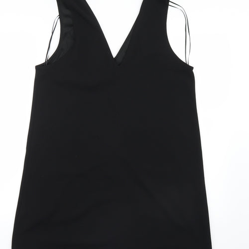 New Look Womens Black   Pinafore/Dungaree Dress  Size 14