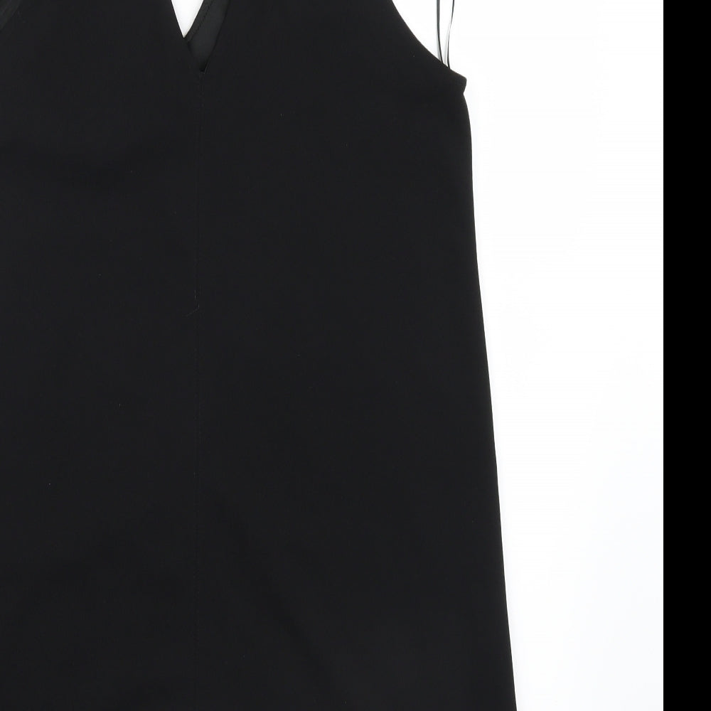 New Look Womens Black   Pinafore/Dungaree Dress  Size 14