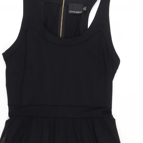 Cynthia Rowley Womens Black   Shirt Dress  Size 16