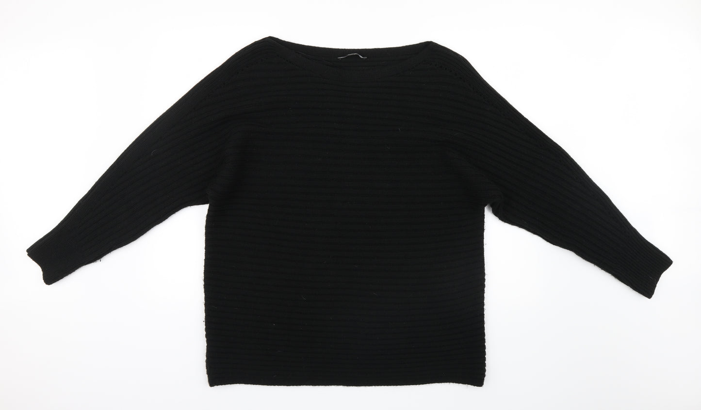 George Womens Black  Knit Pullover Jumper Size L