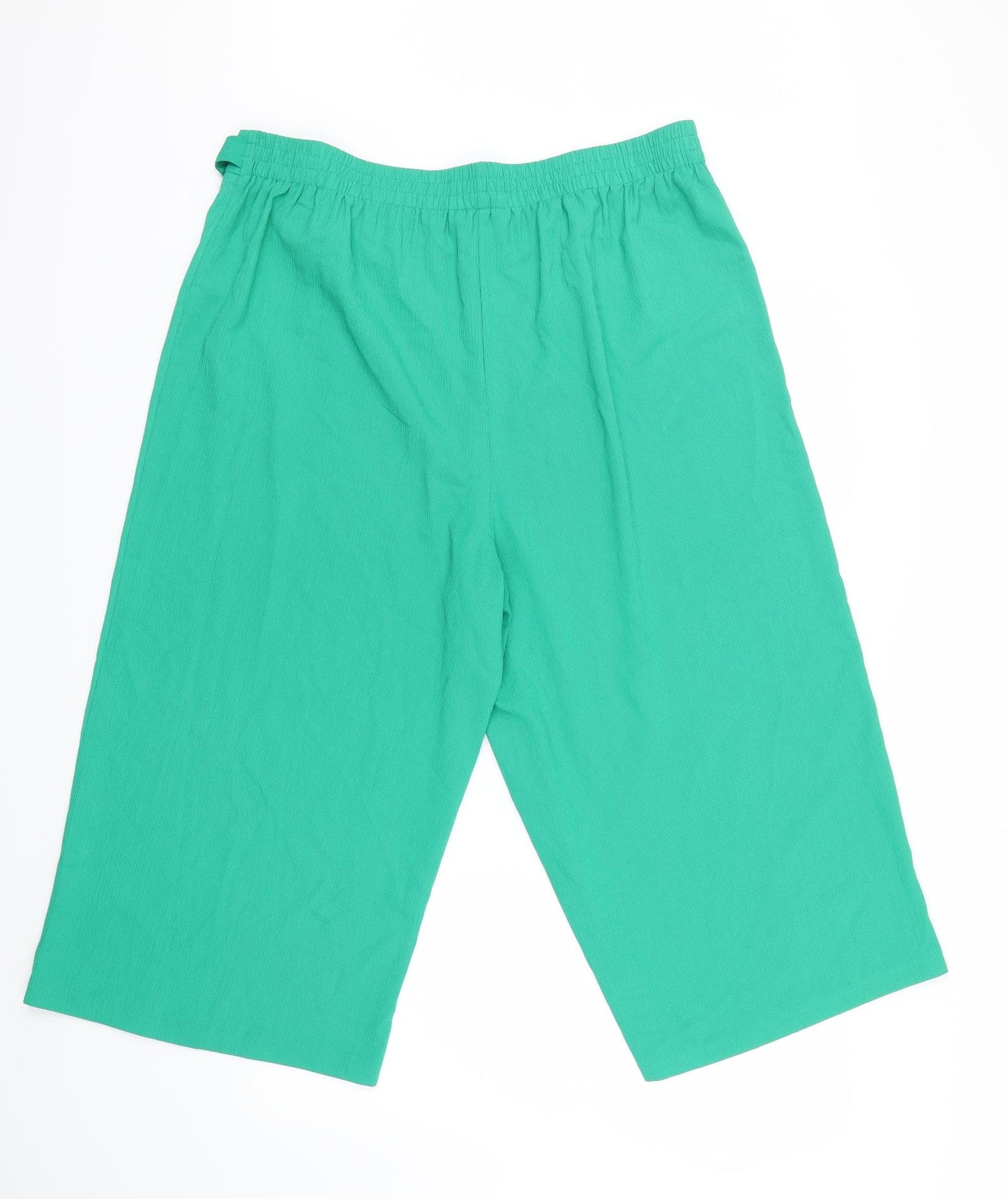 George Womens Green   Cropped Trousers Size 18  - Tie Detail