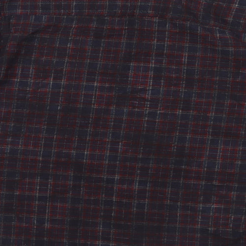 New Look Men Mens Blue Check   Button-Up Size L