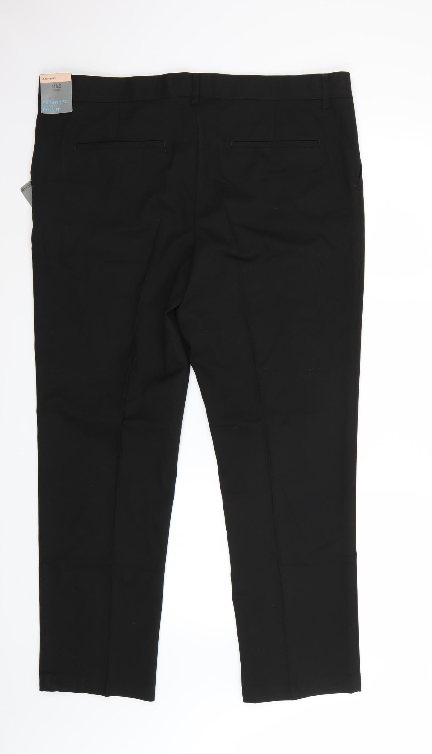 Marks and Spencer Mens Black   Trousers   L30 in
