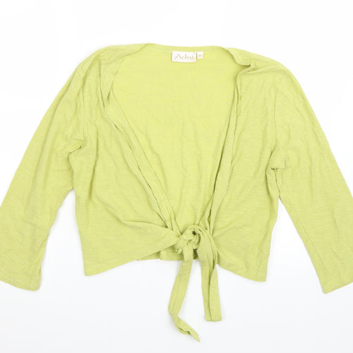 Adini Womens Green   Cardigan Jumper Size M