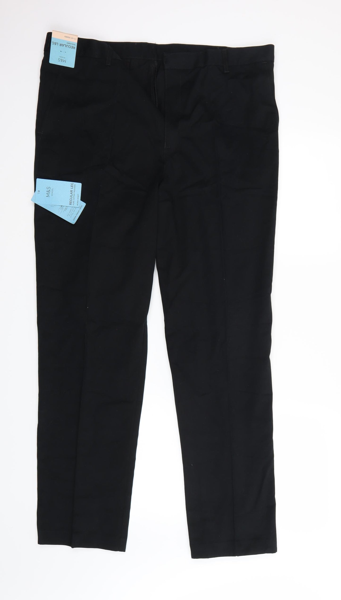 Marks and Spencer Mens Black   Trousers   L31 in