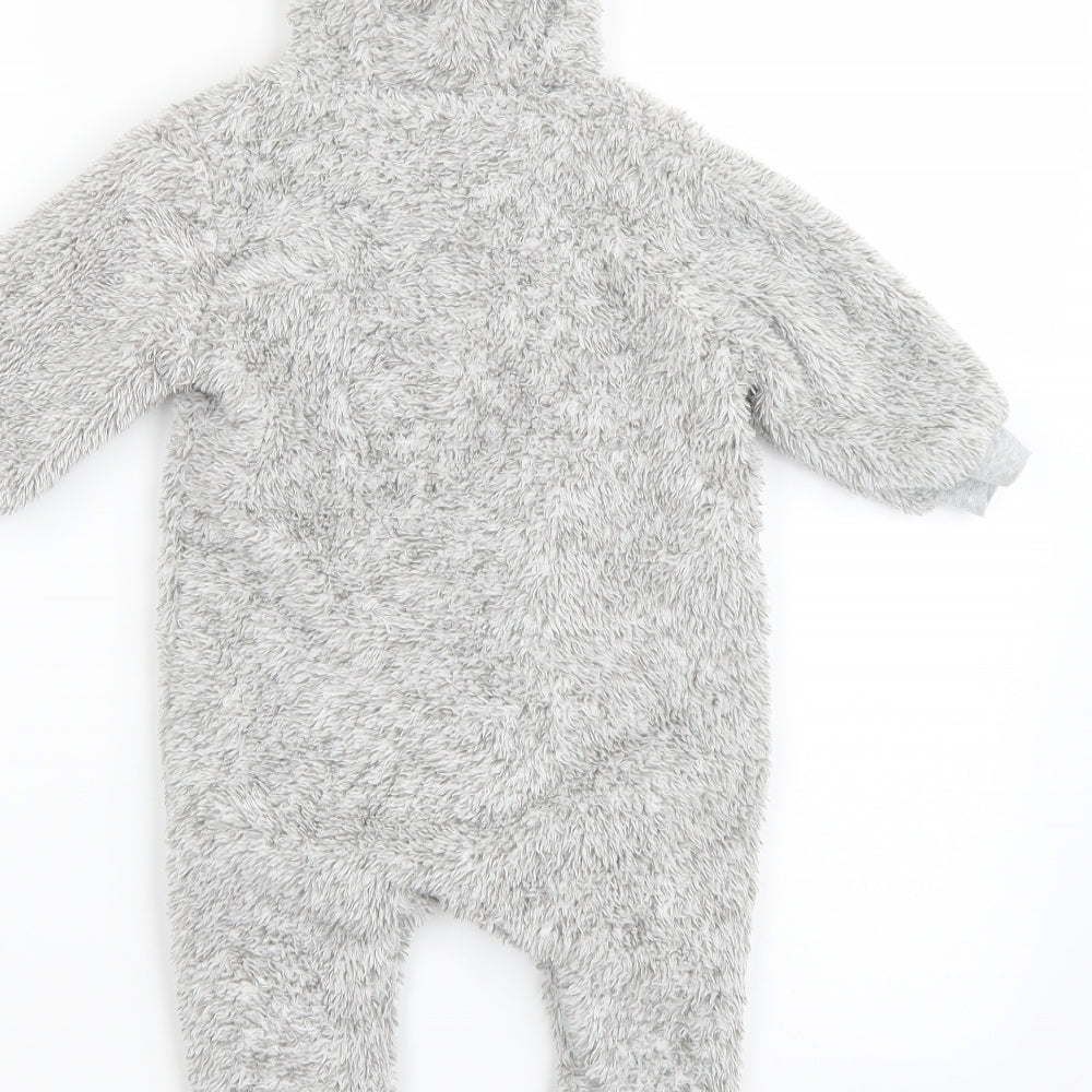 F&F Baby Grey   Babygrow One-Piece Size 3-6 Months