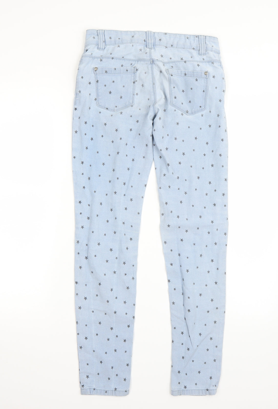 Denim & Co. Girls Blue   Straight Jeans Size 11 Years