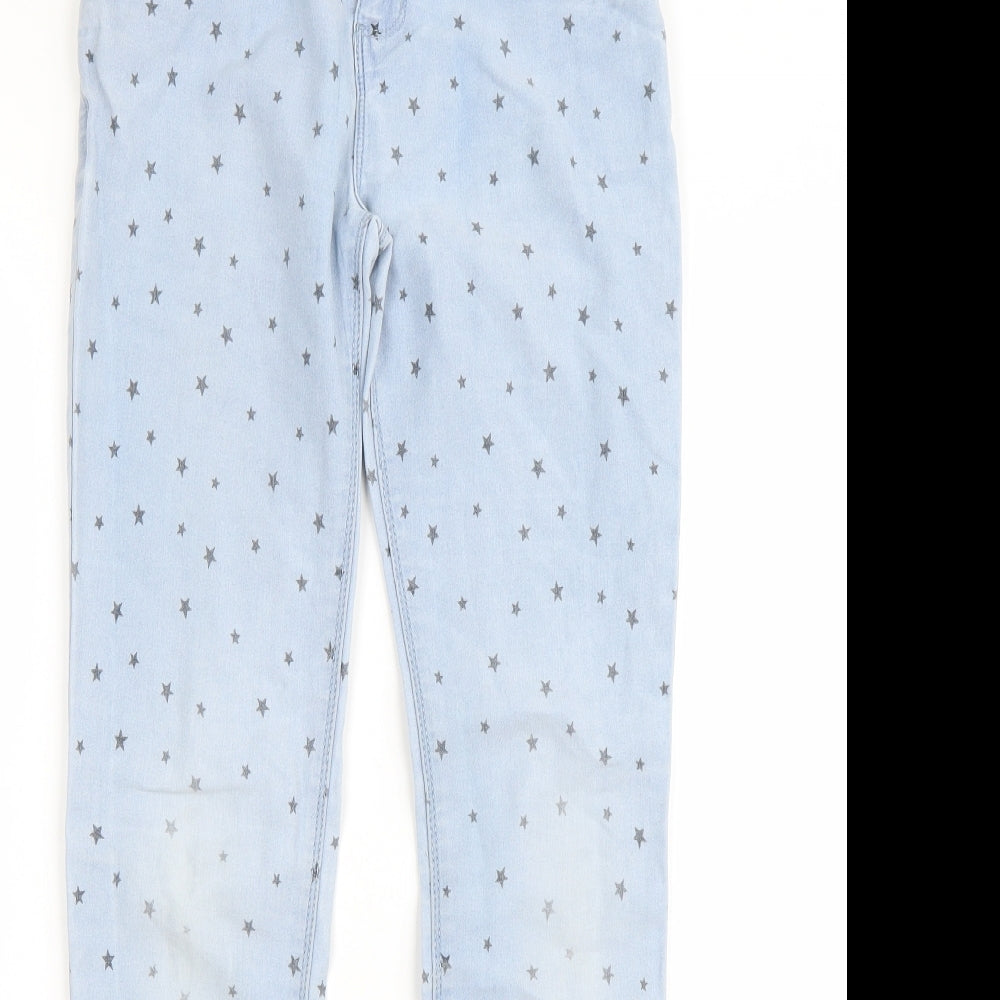 Denim & Co. Girls Blue   Straight Jeans Size 11 Years