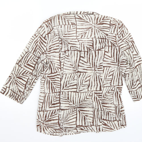 Per Una Womens White   Basic Button-Up Size 12