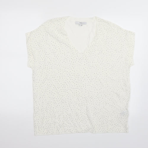 NEXT Womens White   Basic T-Shirt Size 16