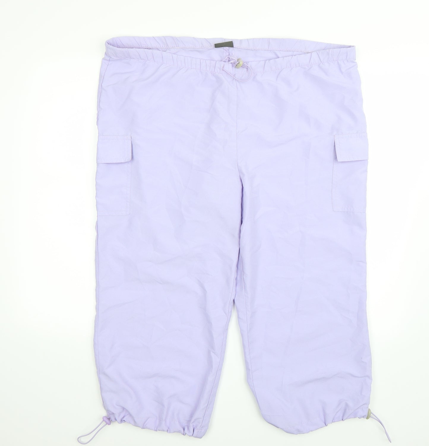 Editions Womens Purple   Sweatpants Trousers Size L L22 in