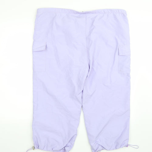 Editions Womens Purple   Sweatpants Trousers Size L L22 in