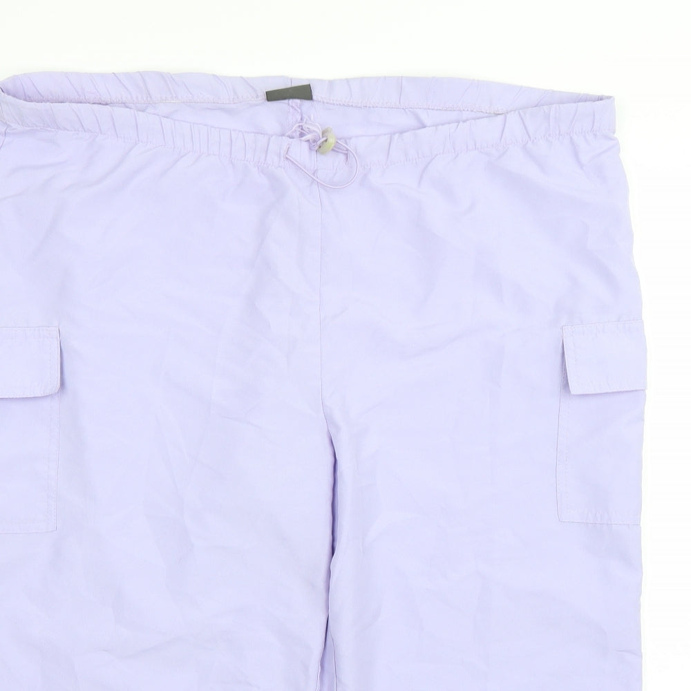 Editions Womens Purple   Sweatpants Trousers Size L L22 in