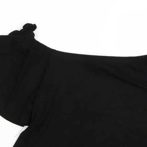 F&F Womens Black   Basic T-Shirt Size 12