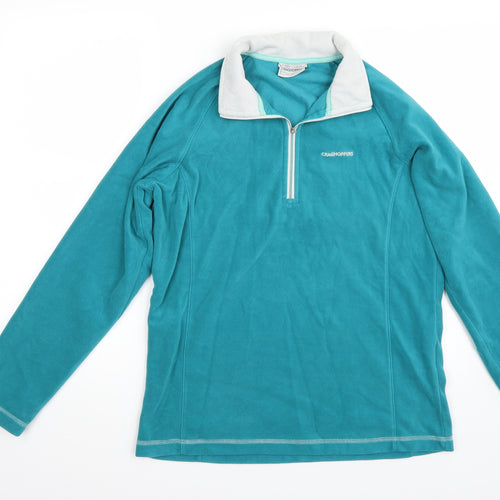 Crag Hoopers Womens Green   Pullover Jumper Size 12