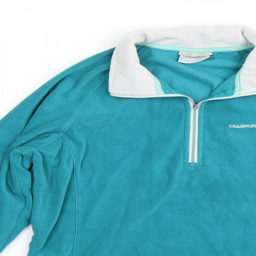Crag Hoopers Womens Green   Pullover Jumper Size 12