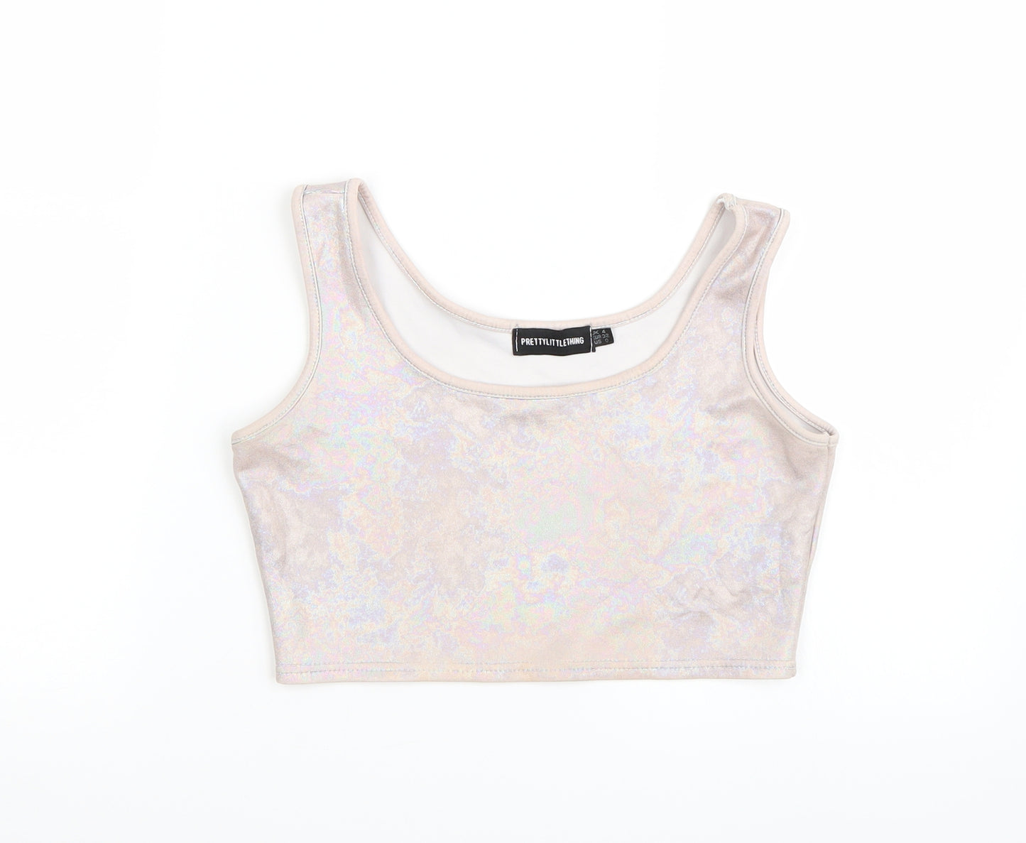 Pretty little thing Womens Purple   Basic Tank Size 4