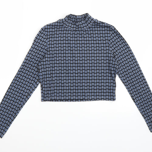 Topshop Womens Blue   Pullover Jumper Size 10