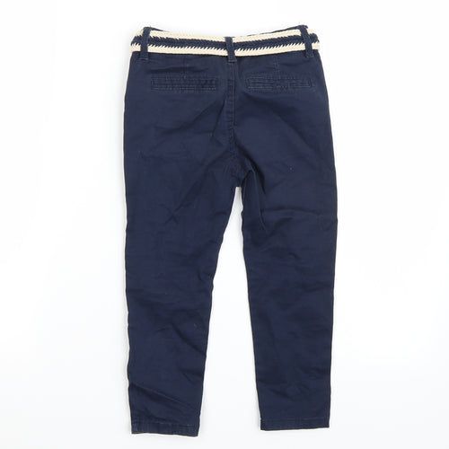 Denim & Co. Boys Blue   Chino Trousers Size 3-4 Years