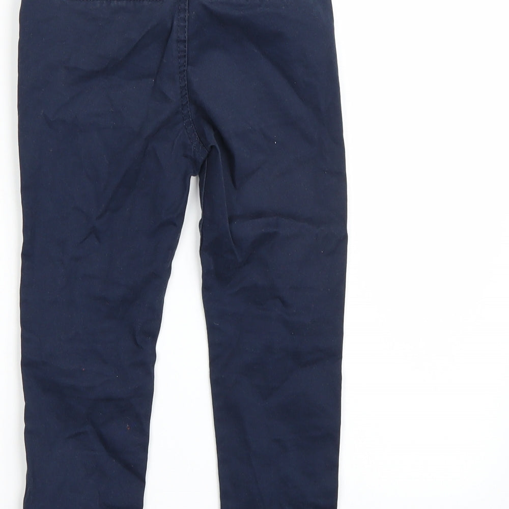 Denim & Co. Boys Blue   Chino Trousers Size 3-4 Years