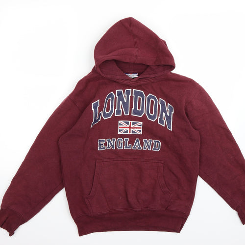 Zone one Womens Purple   Pullover Hoodie Size XS