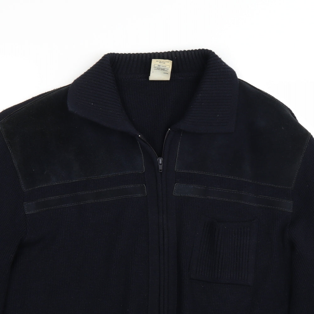 Marks and Spencer Mens Blue   Jacket Coat Size 46