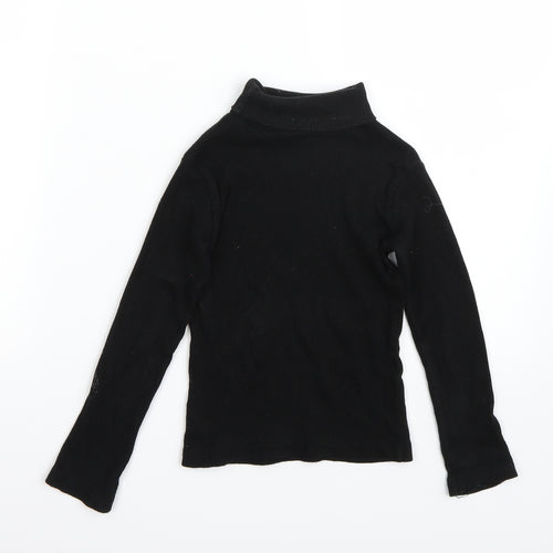 A2Z 4 kids Girls Black   Pullover Jumper Size 5-6 Years
