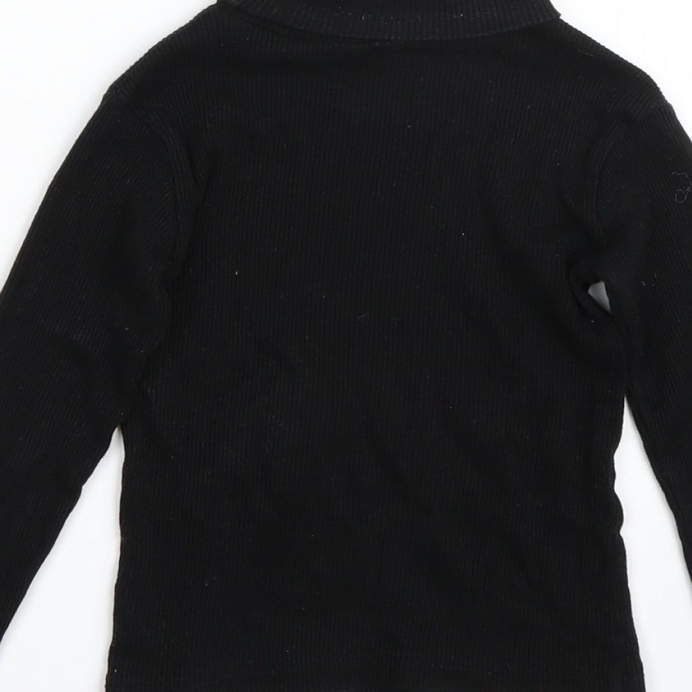 A2Z 4 kids Girls Black   Pullover Jumper Size 5-6 Years