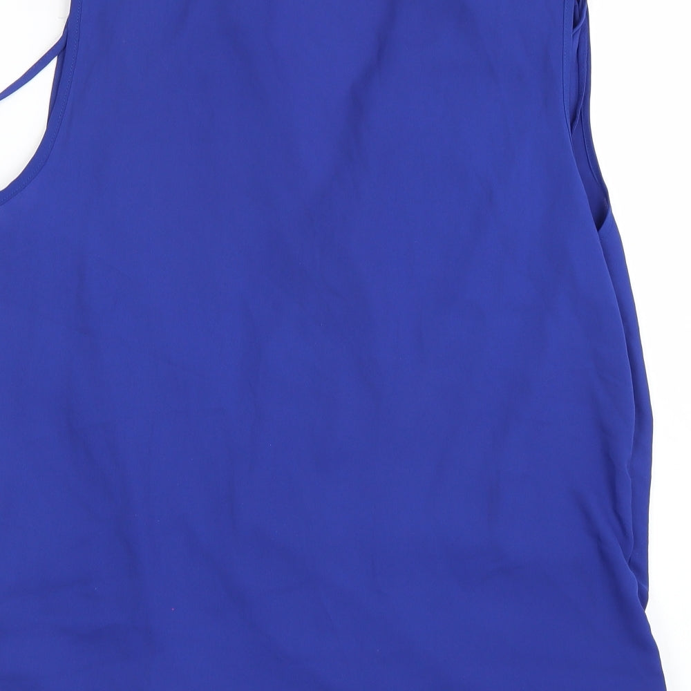 George Womens Blue   Basic Blouse Size 14