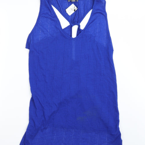 Primark Womens Blue  Rayon A-Line  Size L